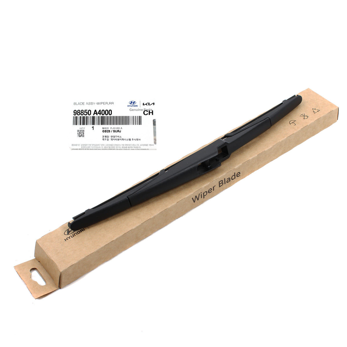 GENUINE Rear Wiper Blade for 2017-2021 Kia Sportage 98850A4000