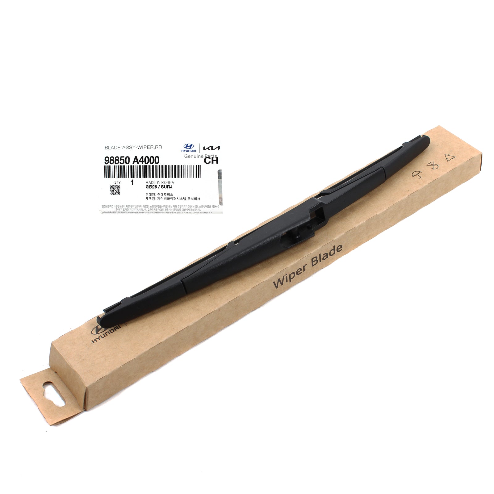 GENUINE Rear Wiper Blade for 2017-2021 Kia Sportage 98850A4000