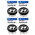 OEM Wheel Hub Cap 4pcs for 10-16 Hyundai Genesis Coupe Santa Fe Sport 529602M000