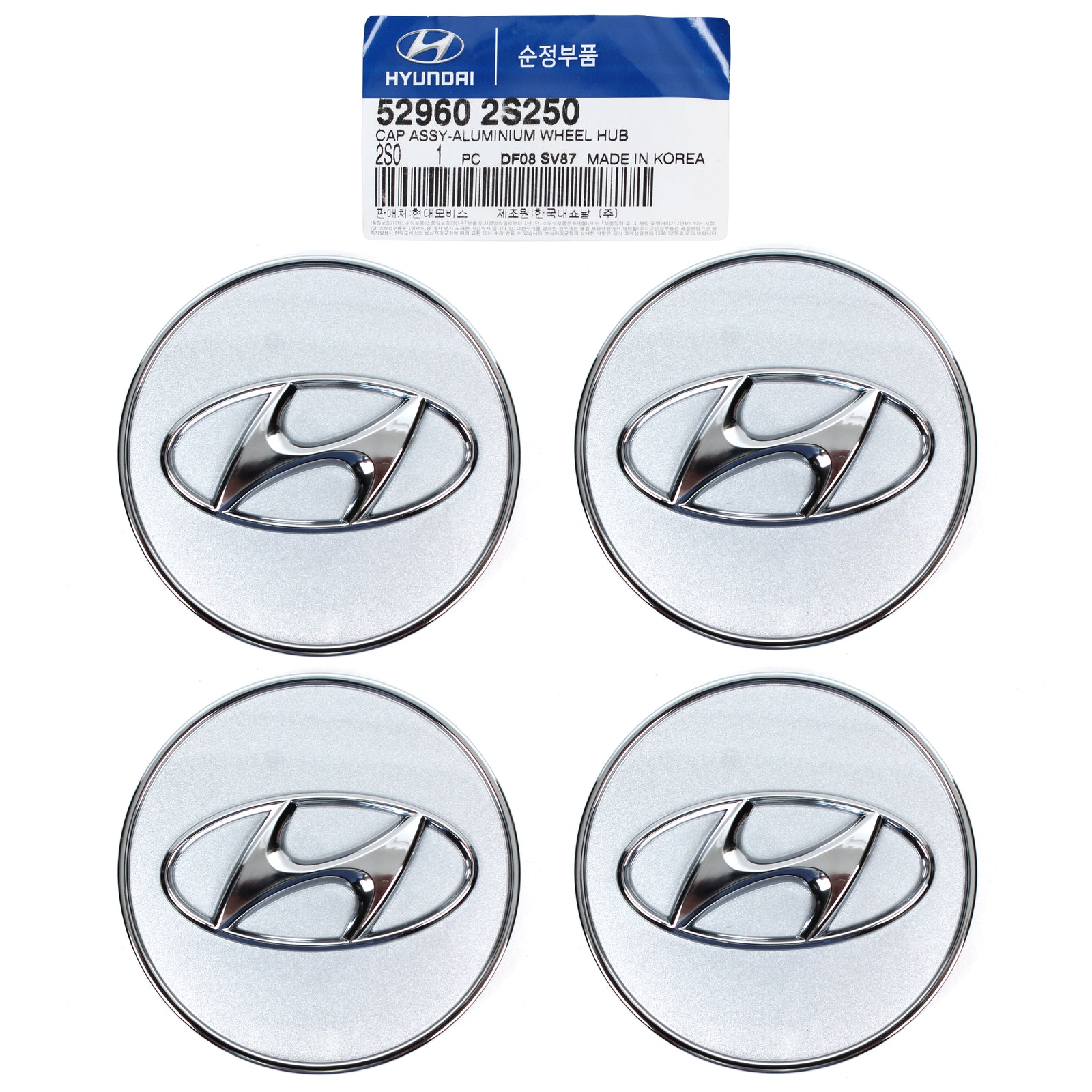 GENUINE Wheel Hub Cap 4pcs 17" for 10-17 Hyundai Elantra Tucson 529602S250