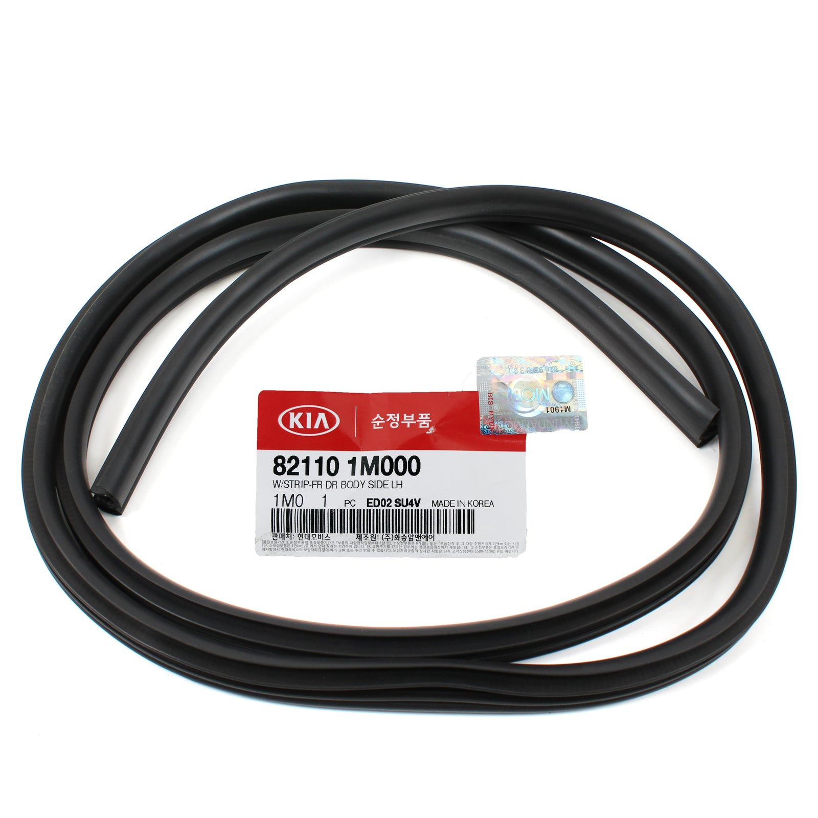 GENUINE WEATHER STRIP FRONT LEFT DRIVER for 2010-2013 KIA FORTE OEM 821101M000