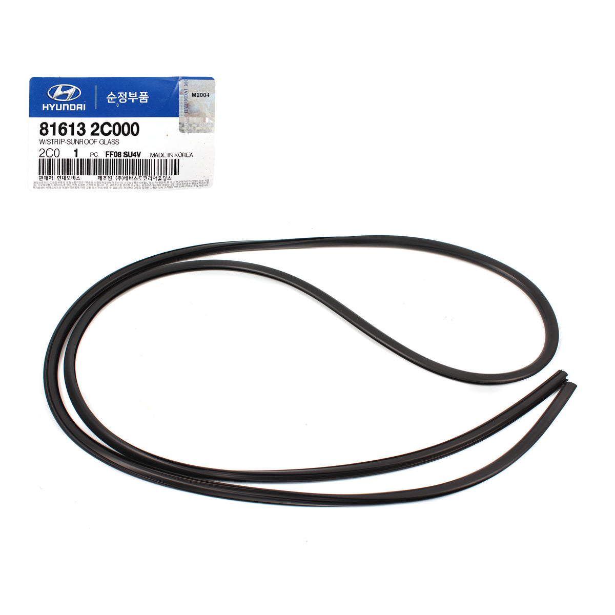 GENUINE Sunroof Weather Strip Rubber Seal for 03-08 Hyundai Tiburon 816132C000