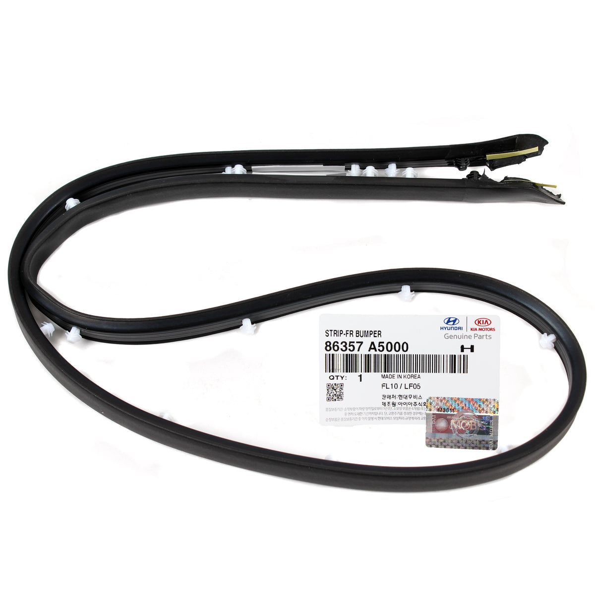 GENUINE Front Under Hood Rubber Seal Strip for 2013-2017 Elantra GT 86357A5000