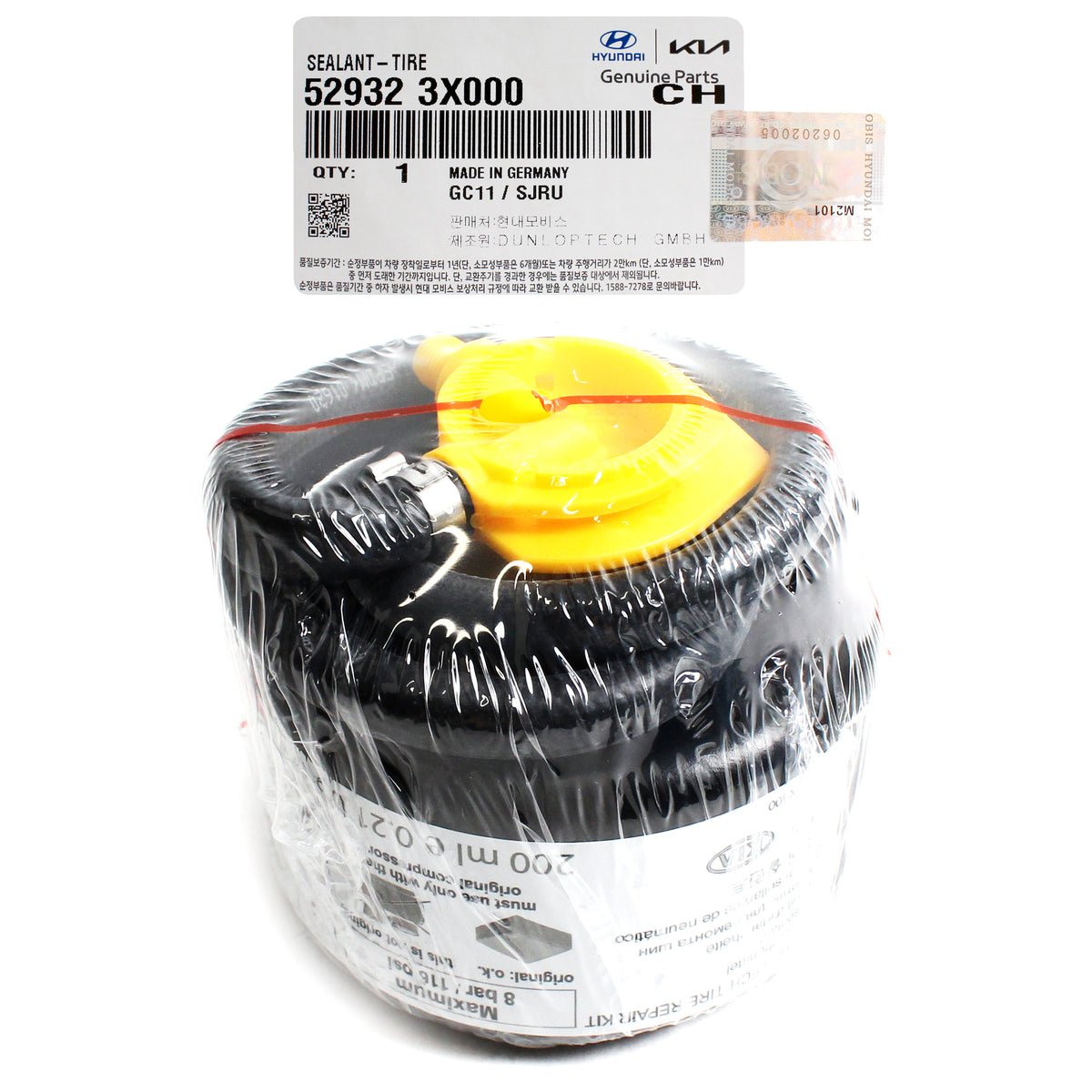 GENUINE Tire Sealant for 11-19 Hyundai Elantra Coupe Kia Rio Soul EV 529323X000