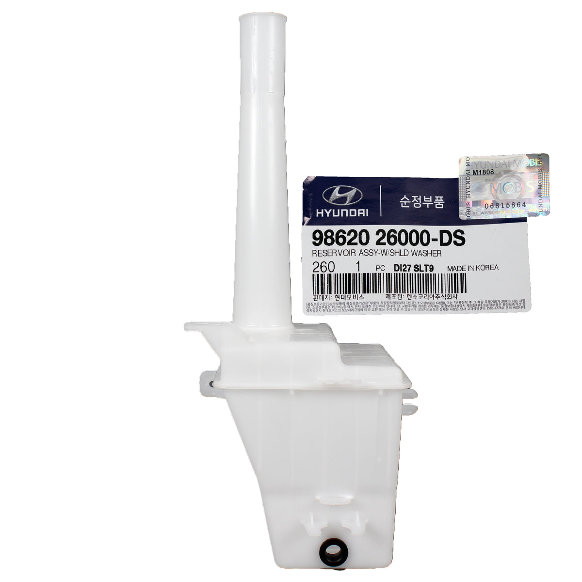 GENUINE Windshield Washer Reservoir Tank for 01-06 Hyundai Santa Fe 9862026000