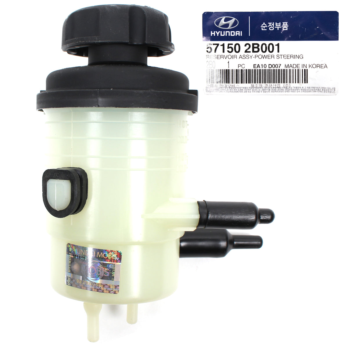 GENUINE Power Steering Reservoir for 05-06 Hyundai Santa Fe OEM 571502B000