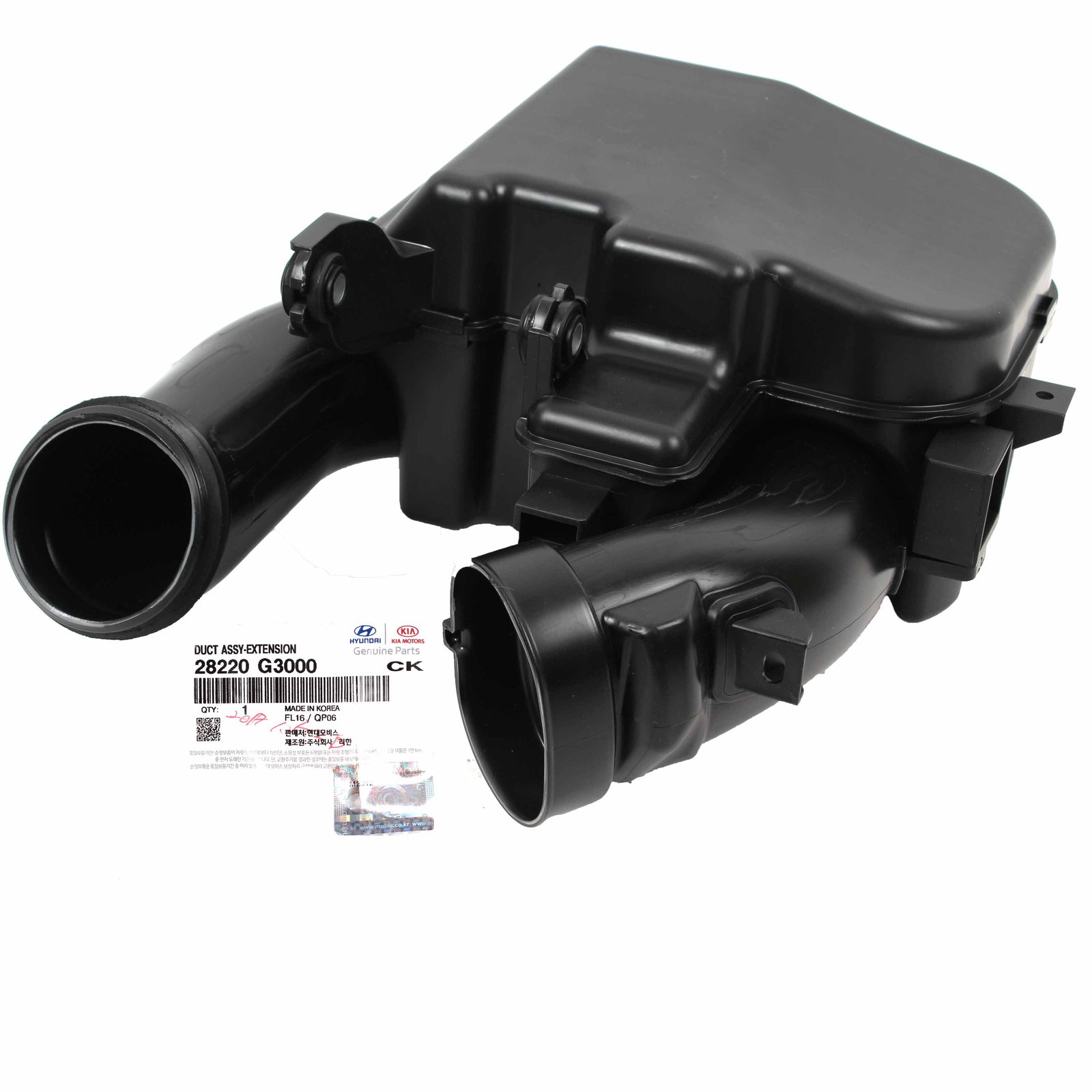 OEM Air Intake Resonator for 18-20 Hyundai Elantra GT Forte 2.0L 28220G3000