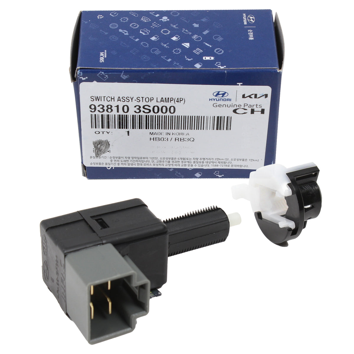 GENUINE Brake Stop Lamp Switch for 2011-2016 Hyundai Kia 938103S000